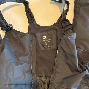 all in motion Black Insulated Snow Bib Pants with Adjustable Straps